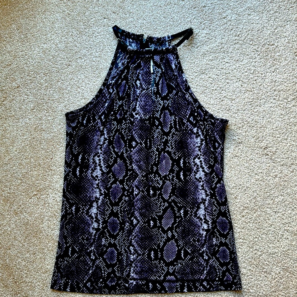 Michael Kors Snake Print Top